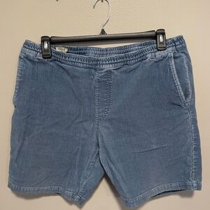 Vintage Quicksilver Blue Corduroy Shorts